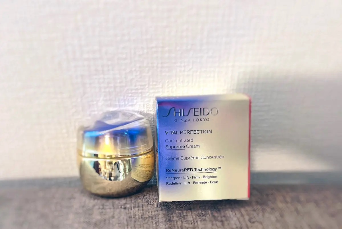 バイタルパーフェクション シュプリームクリーム コンセントレート/SHISEIDO/フェイスクリームを使ったクチコミ（1枚目）
