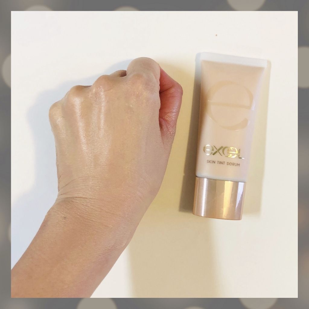 スキンティントセラム/excel/リキッドファンデーションを使ったクチコミ（3枚目）