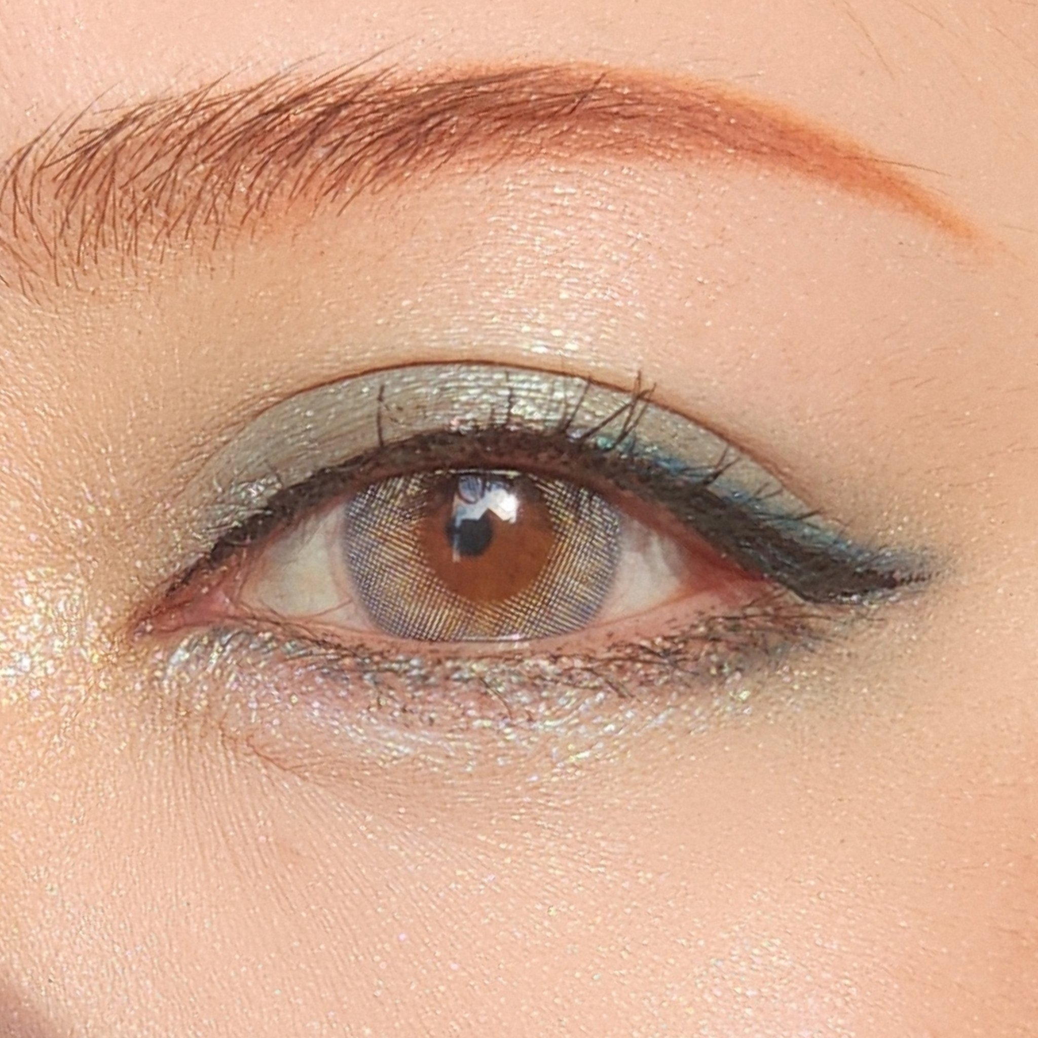 ラズル アイカラー 34 Soul blue/エレガンス ラズル /単色アイシャドウを使ったクチコミ（3枚目）