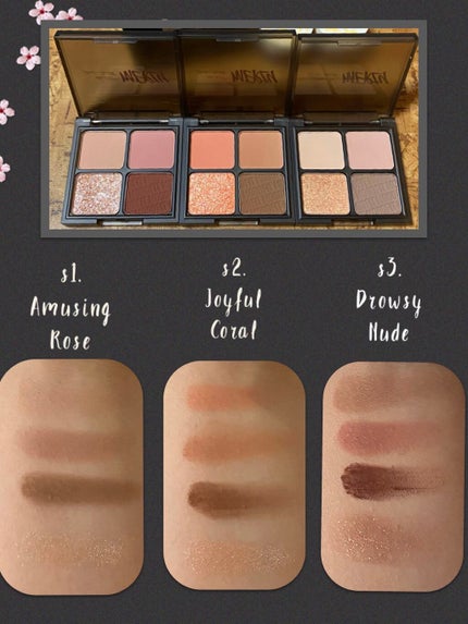 ムードフィットシャドウパレット/MERZY/アイシャドウパレットを使ったクチコミ(2枚目)