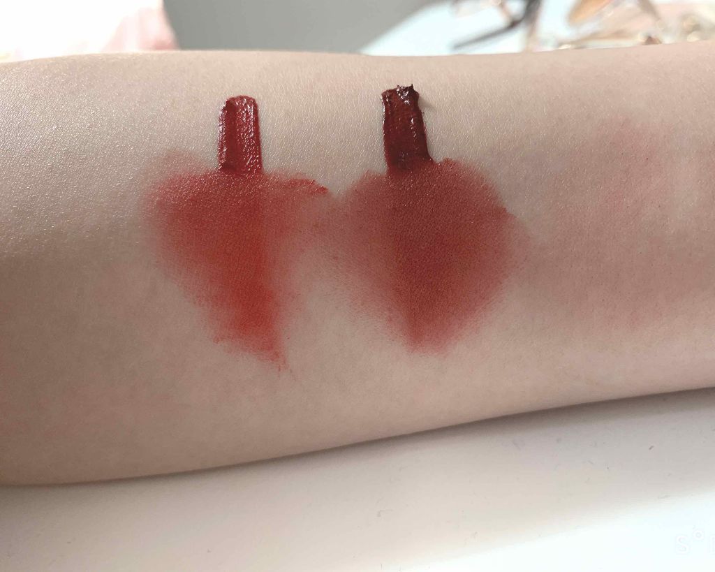 ゼロベルベットティント/rom&nd/リップティントを使ったクチコミ（2枚目）