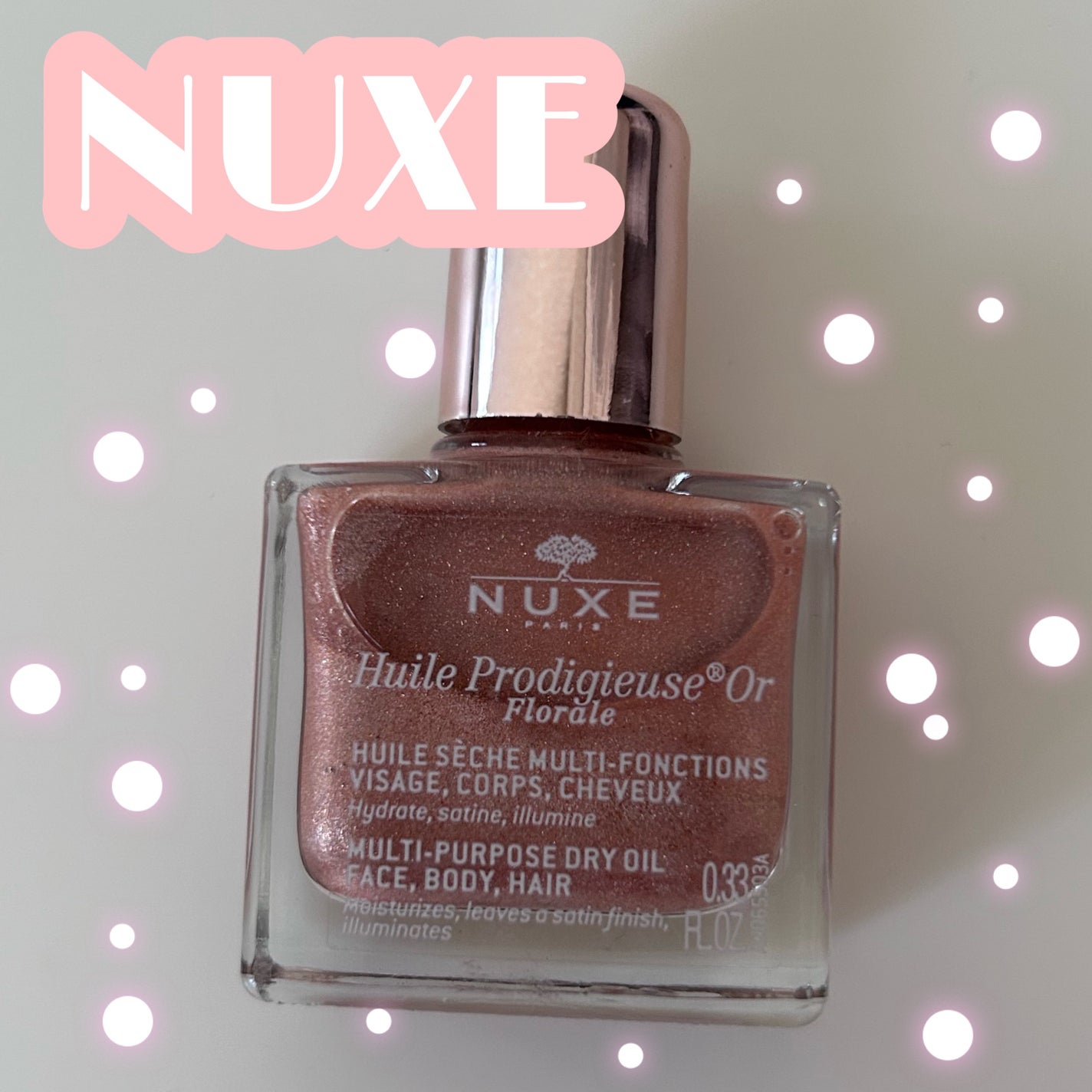 プロディジュー フローラル ゴールド オイル/ニュクス/ボディオイルを使ったクチコミ(1枚目)