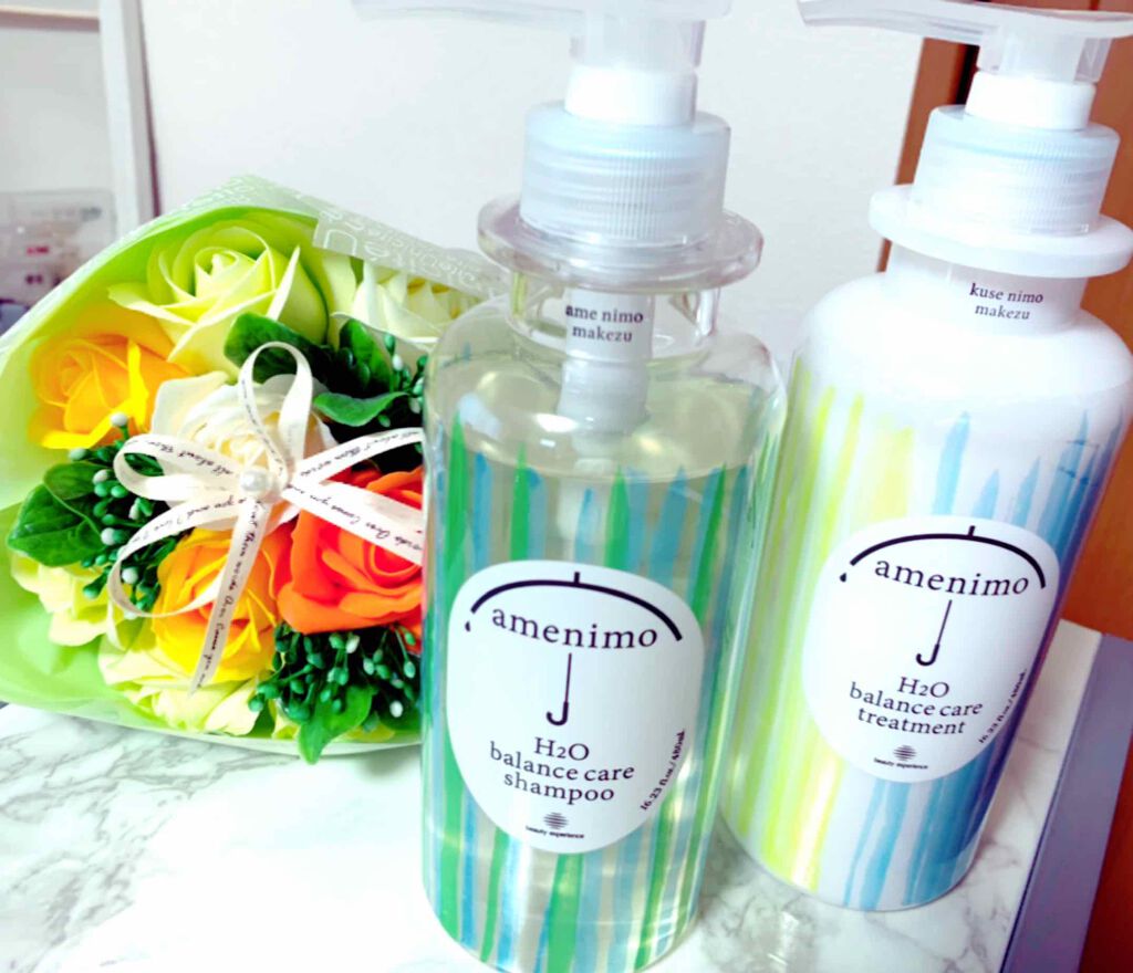 H2O バランスケア シャンプー/トリートメント/amenimo(アメニモ)/市販シャンプーを使ったクチコミ(1枚目)