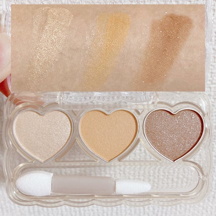 ドーリーフィール アイカラー/フォーチュン/アイシャドウパレットを使ったクチコミ(3枚目)