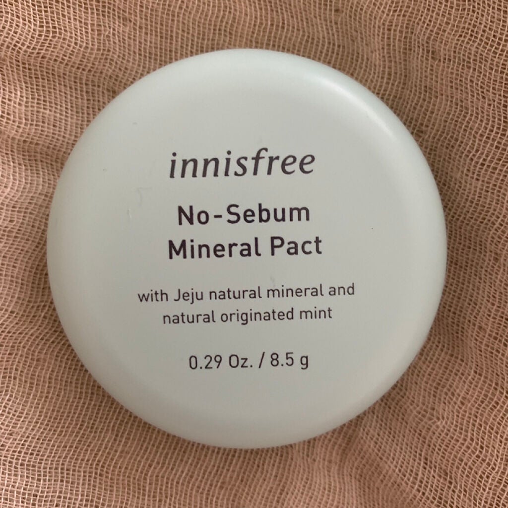 ノーセバム ミネラルパクト N/innisfree/プレストパウダーを使ったクチコミ(1枚目)