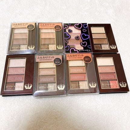 ショコラスウィート アイズ ソフトマット/リンメル ロンドン/アイシャドウパレットを使ったクチコミ(4枚目)