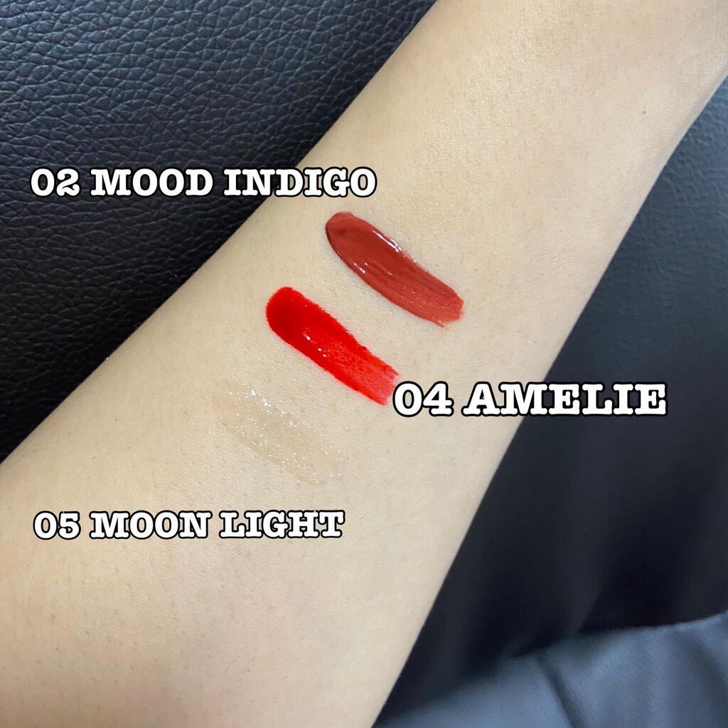 フラッフィリップティント/BLESSED MOON/リップティントを使ったクチコミ（3枚目）