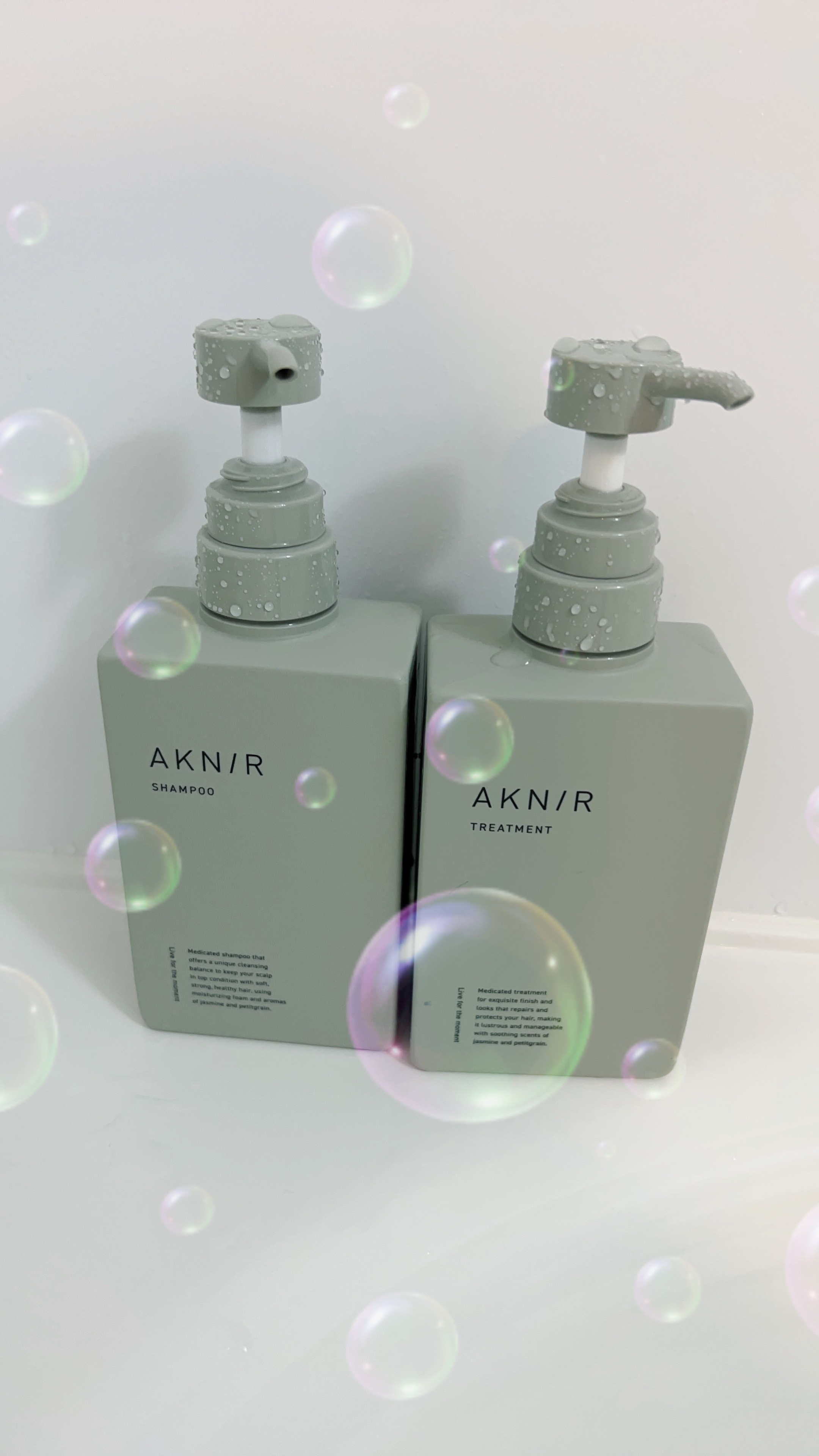 薬用ヘアシャンプー＆トリートメント/AKNIR/市販シャンプーを使ったクチコミ（1枚目）