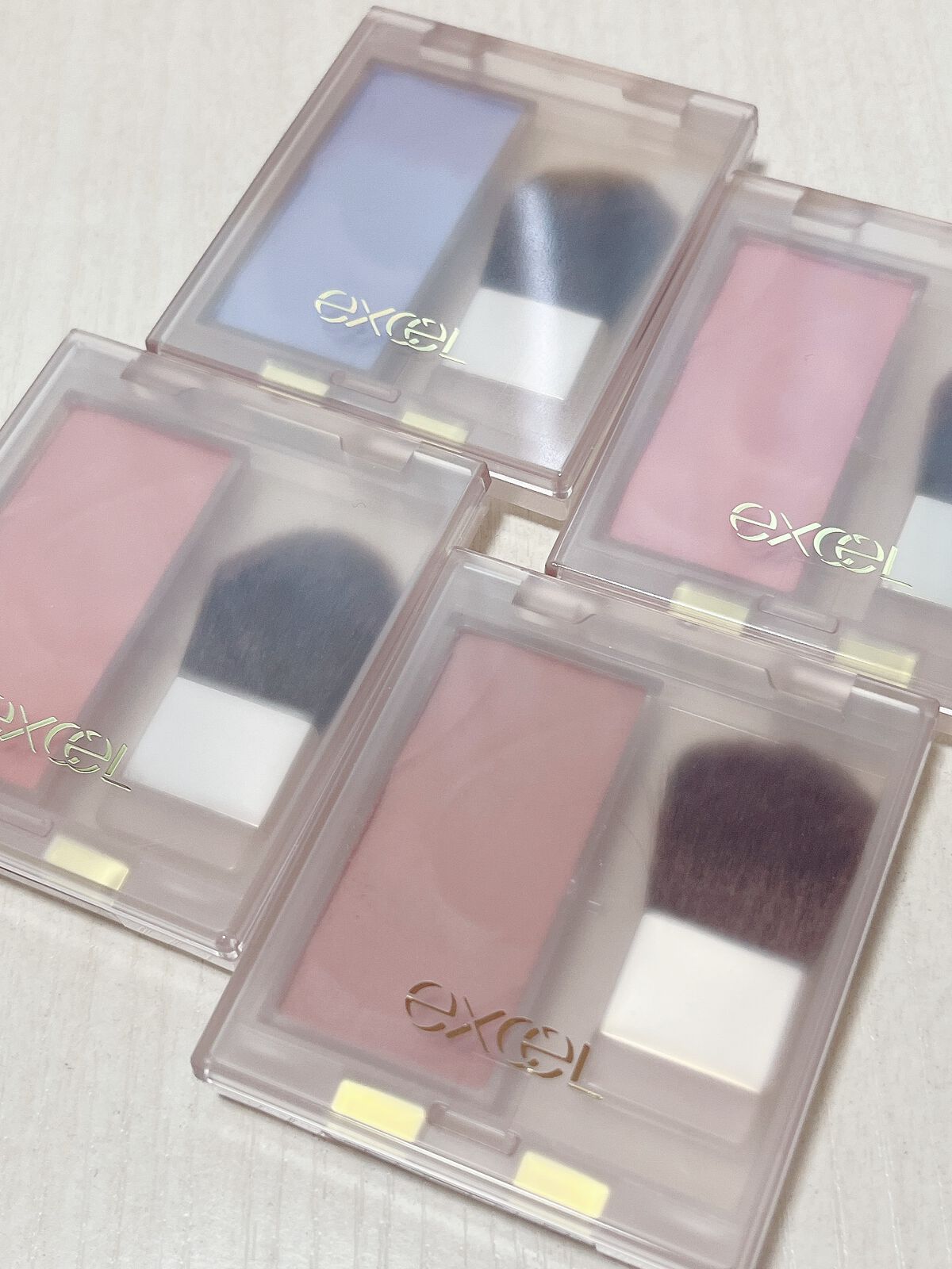 シームレストーン ブラッシュ/excel/パウダーチークを使ったクチコミ(2枚目)