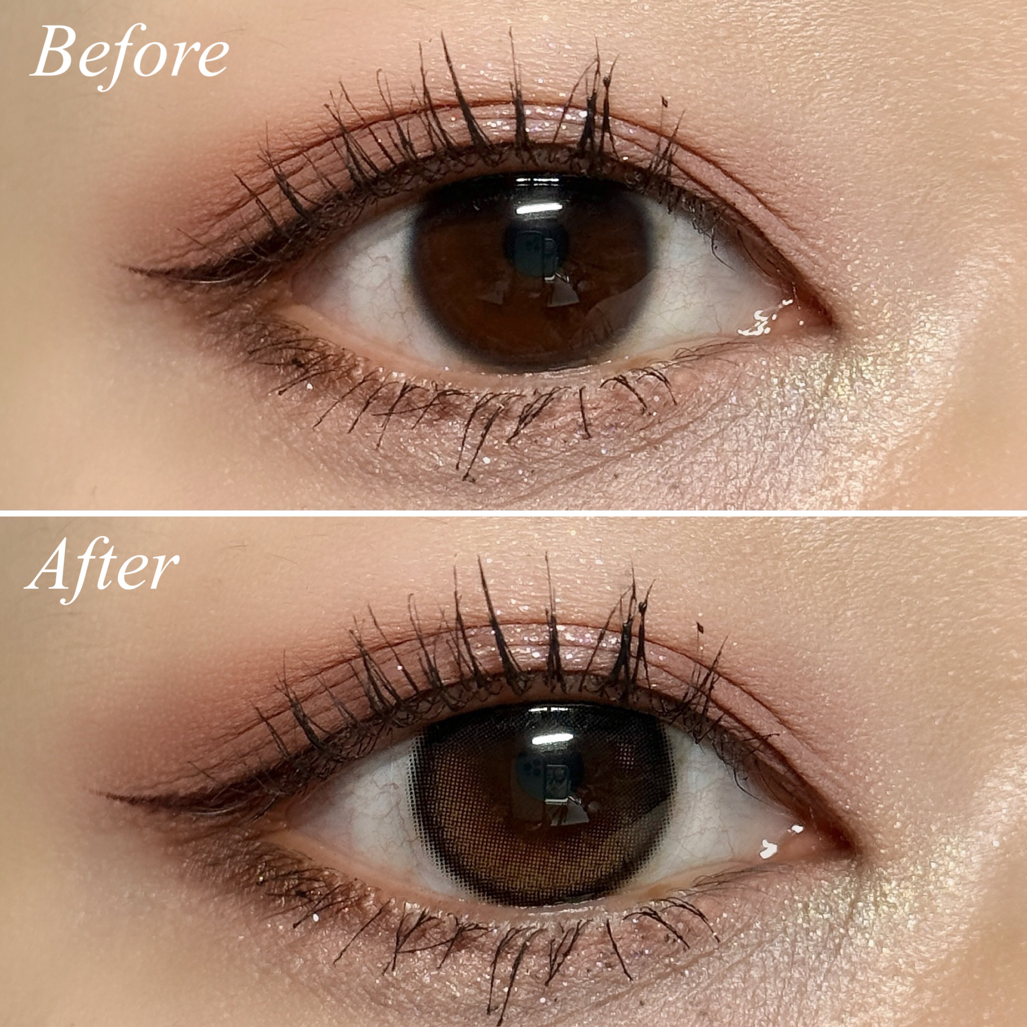 Glowy 1day/OLENS/ワンデー（１DAY）カラコンを使ったクチコミ（2枚目）