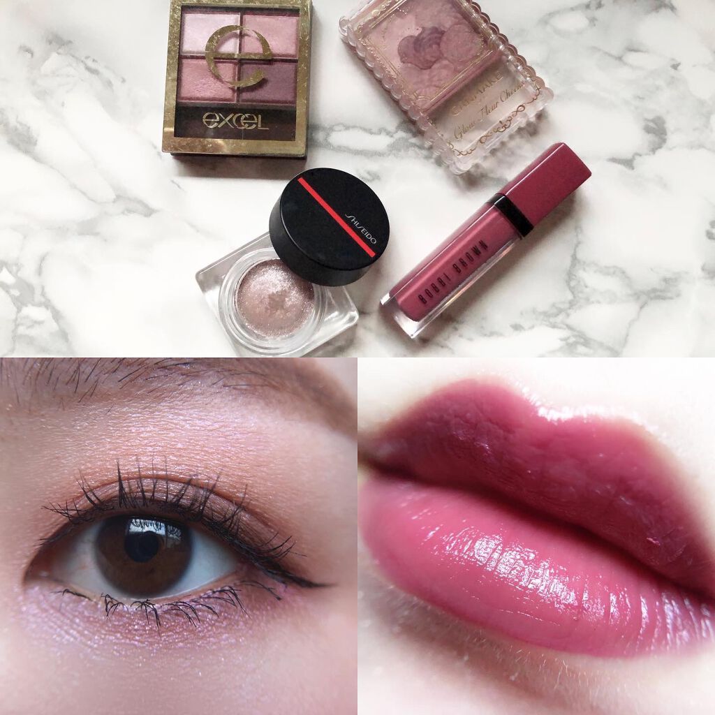 あゆみ on LIPS 「・\#todaysmake/・アイシャドウ☑@excelmak..」(1枚目)