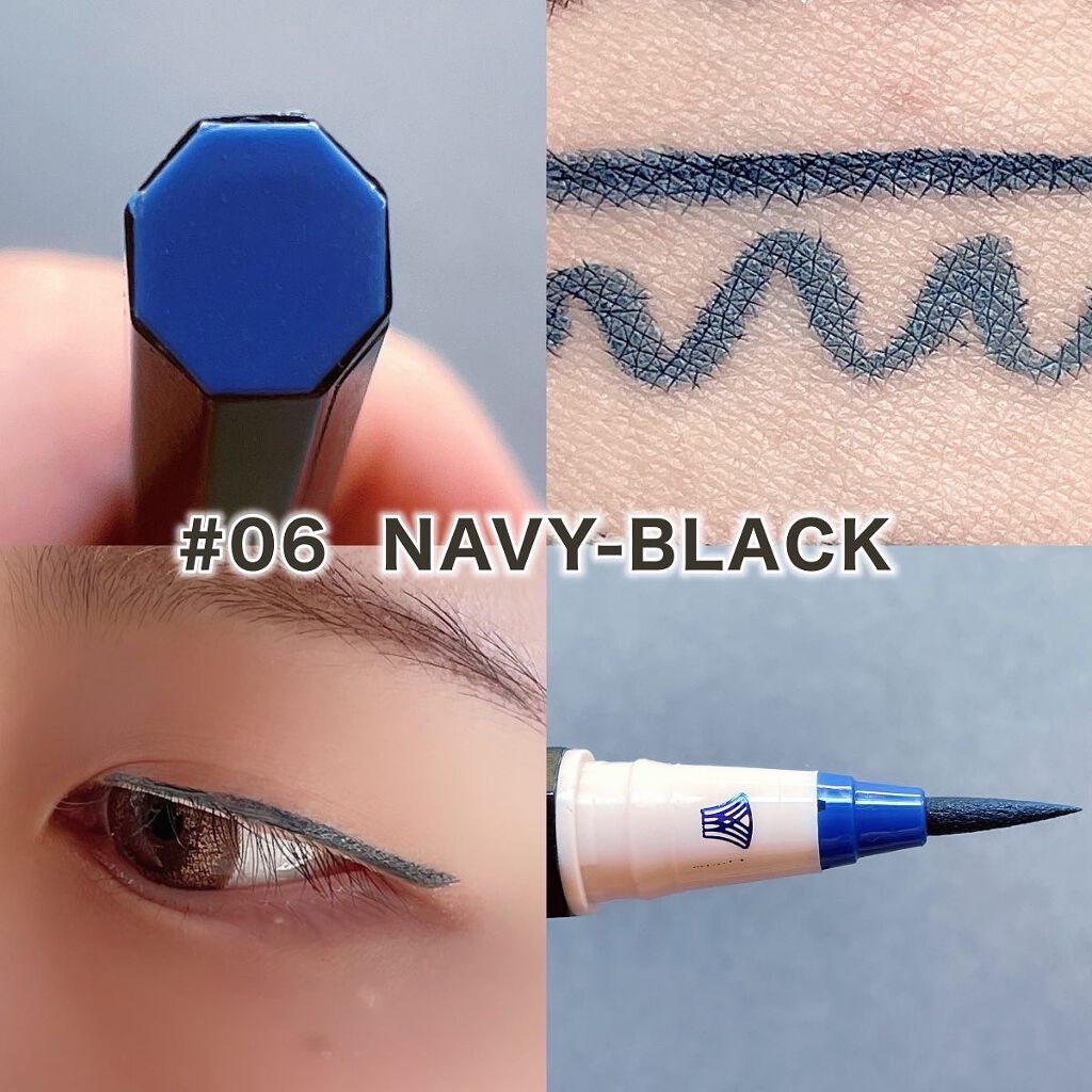 7 SHADES OF BLACK/UZU BY FLOWFUSHI/リキッドアイライナーを使ったクチコミ(6枚目)