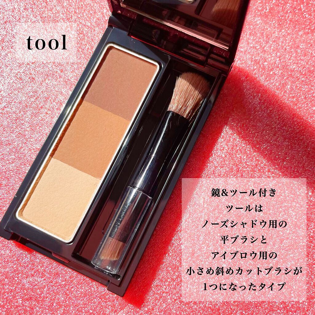 ケイト デザイニングアイブロウ3D EX-6 レッドブラウン(本体)/KATE/パウダーアイブロウを使ったクチコミ（2枚目）