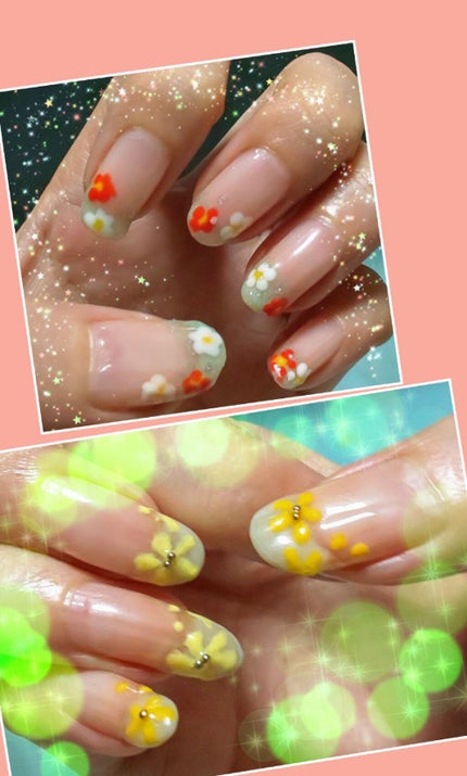 ジェルネイル(ライト対応)/セリア/ジェルネイルを使ったクチコミ(1枚目)