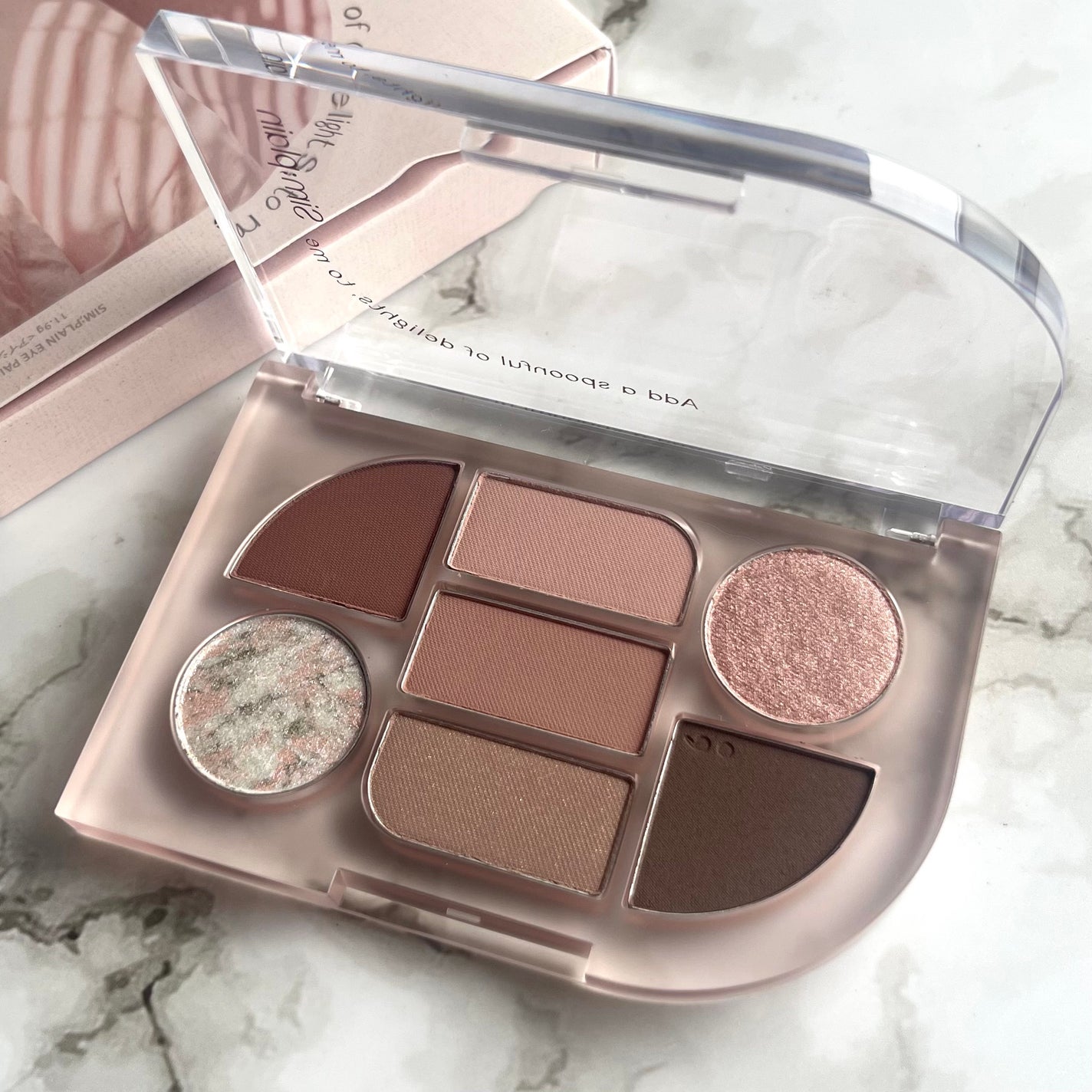 シンプレイン アイパレット/Sim;plain/アイシャドウパレットを使ったクチコミ(6枚目)