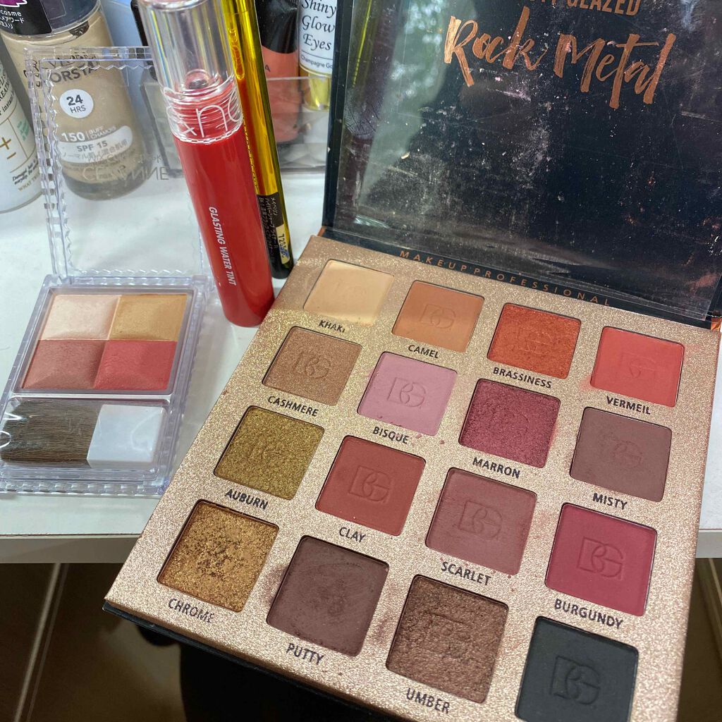 ミックスカラーチーク/CEZANNE/パウダーチークを使ったクチコミ（1枚目）