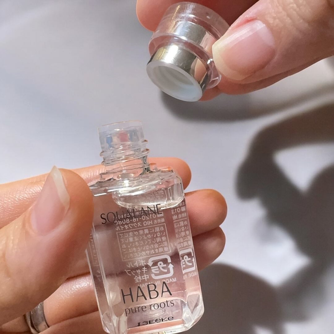 高品位「スクワラン」/HABA/フェイスオイルを使ったクチコミ(5枚目)