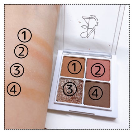 インフィニティフラター/S2ND/アイシャドウパレットを使ったクチコミ(2枚目)