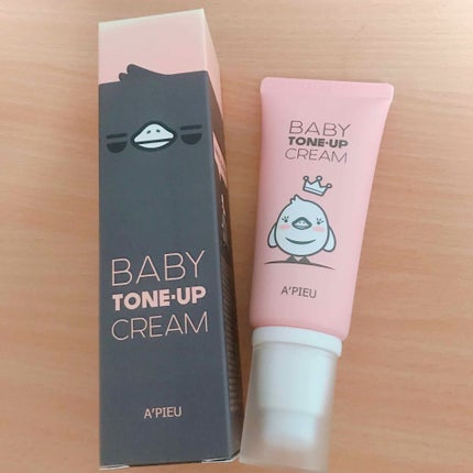 ベイビートーンアップクリーム/A’pieu/化粧下地を使ったクチコミ(1枚目)