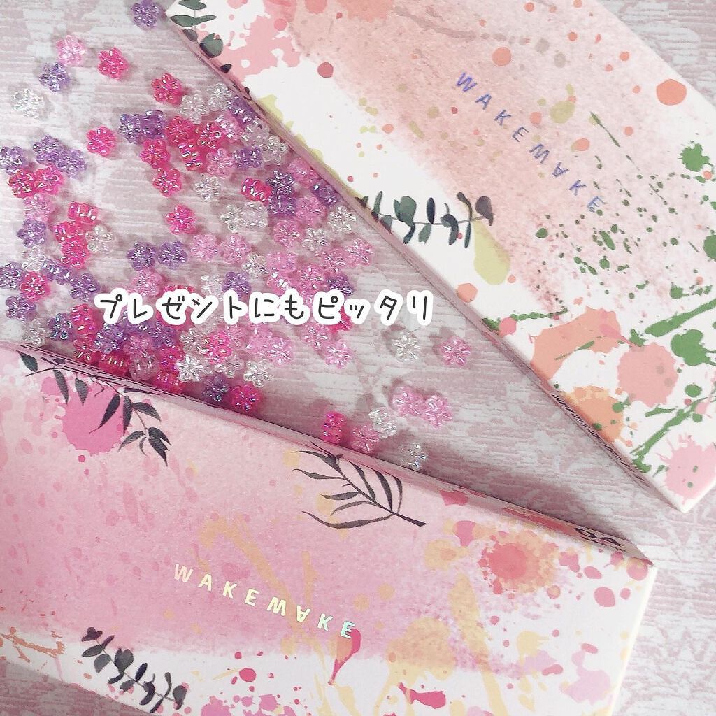 ミックスブラーリングアイパレット/wakemake/マルチパレットを使ったクチコミ(6枚目)