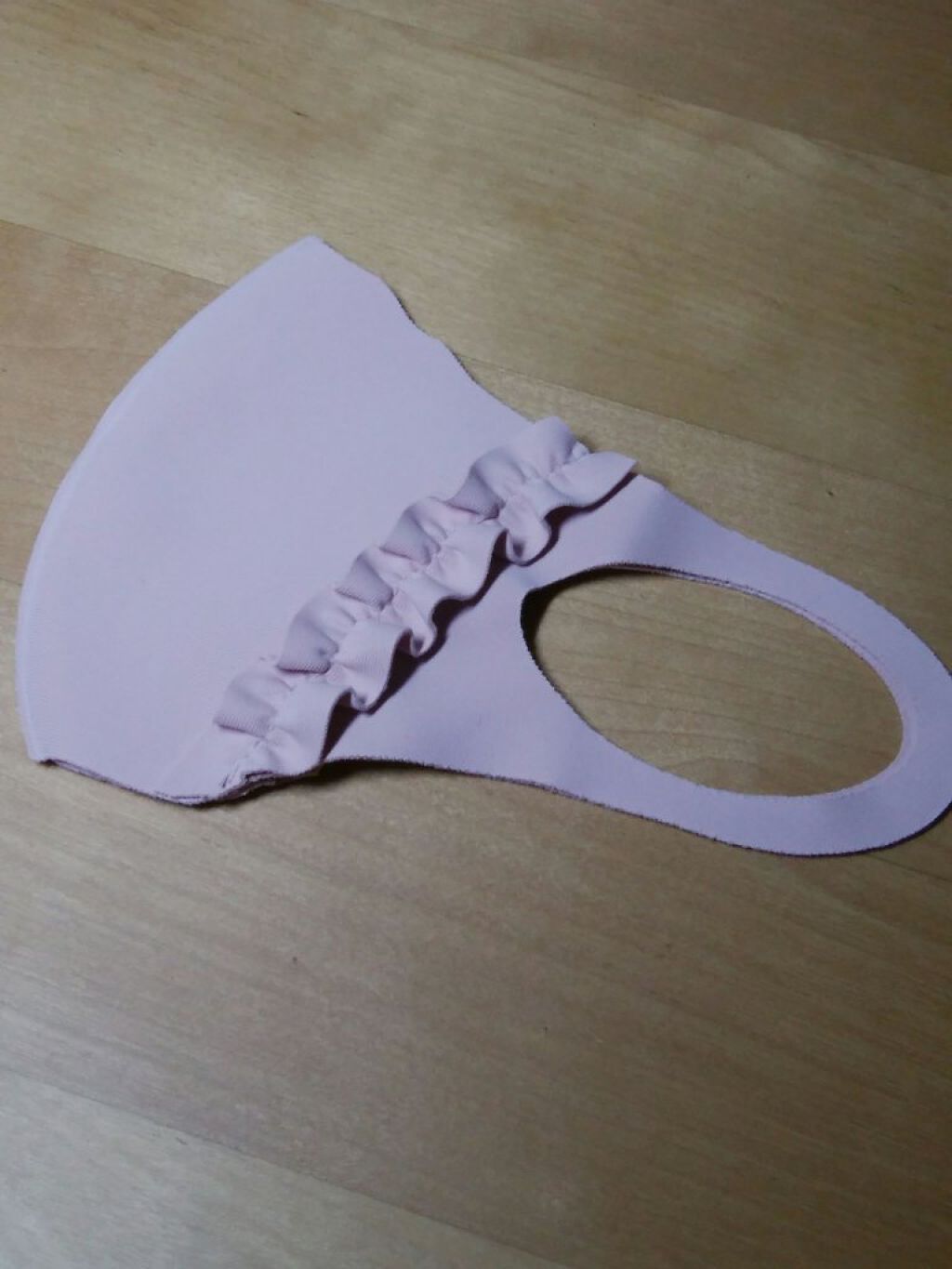 フリルマスク/DAISO/マスクを使ったクチコミ（3枚目）