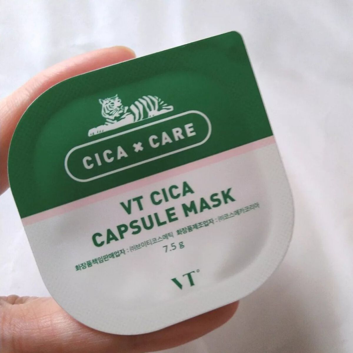 CICA カプセルマスク/VT/洗い流すパック・マスクを使ったクチコミ(2枚目)
