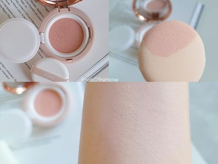 エアクッション スキンフィットトーンアップ/IOPE/化粧下地を使ったクチコミ(2枚目)