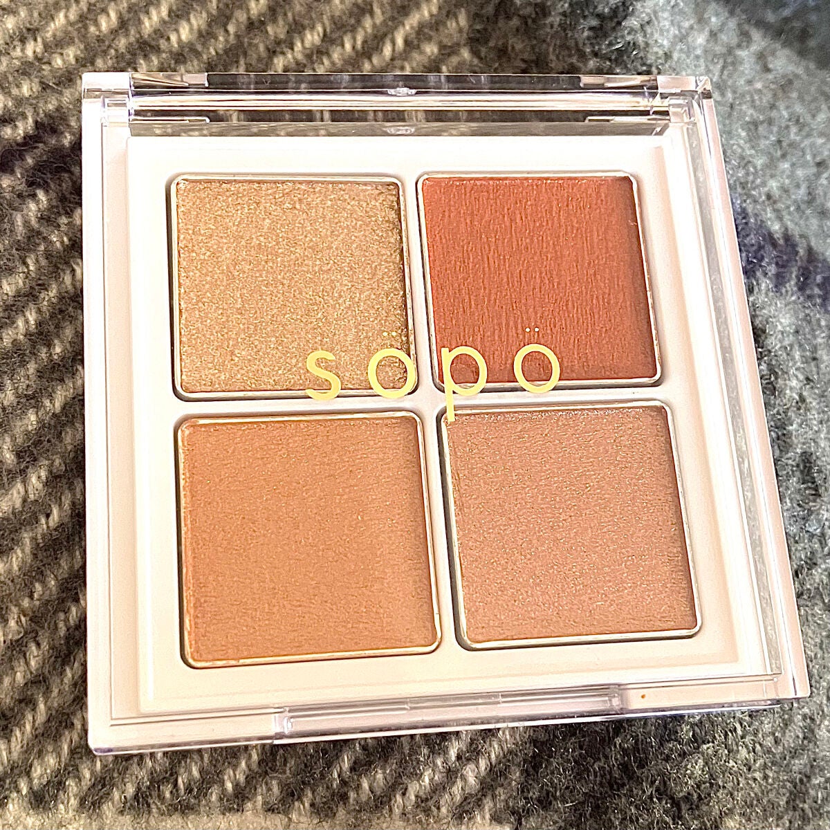 アイパレット/sopo/アイシャドウパレットを使ったクチコミ(1枚目)