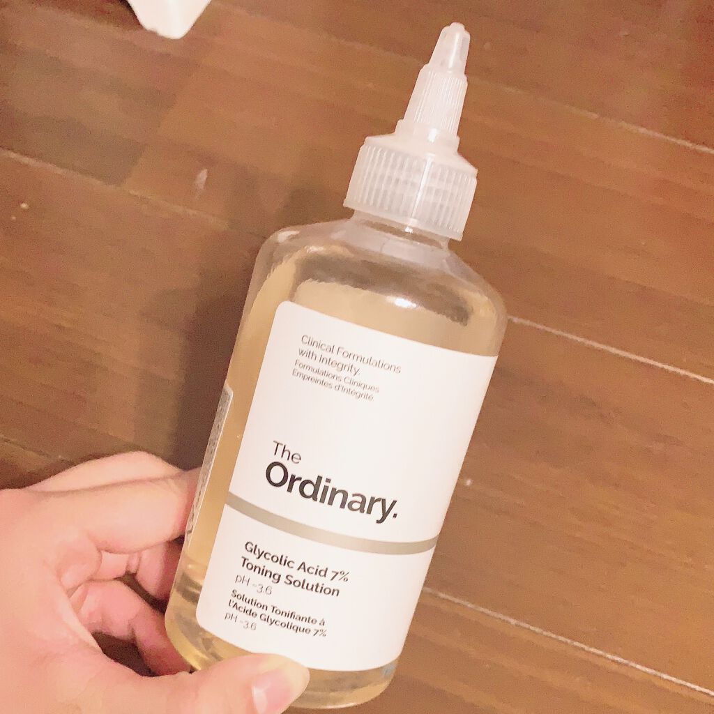 Glycolic Acid 7% Toning  Solution/The Ordinary/ブースター・導入液を使ったクチコミ（3枚目）