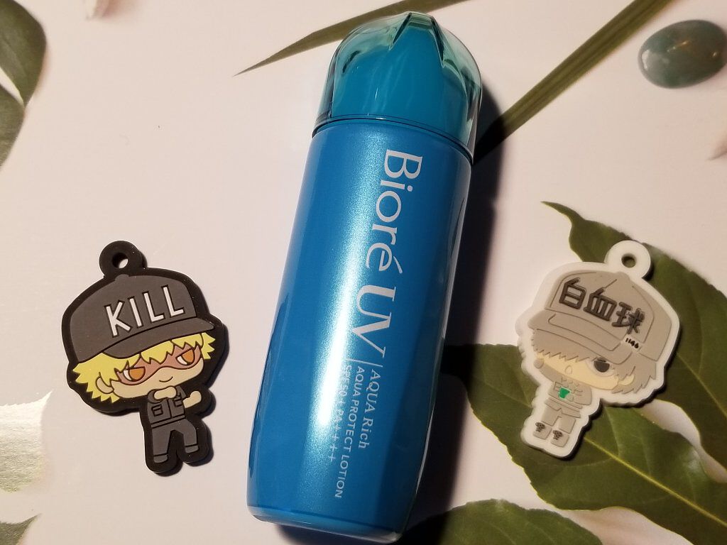 ビオレUV アクアリッチ アクアプロテクトローション(水層パック)/ビオレ/日焼け止めローションを使ったクチコミ（1枚目）