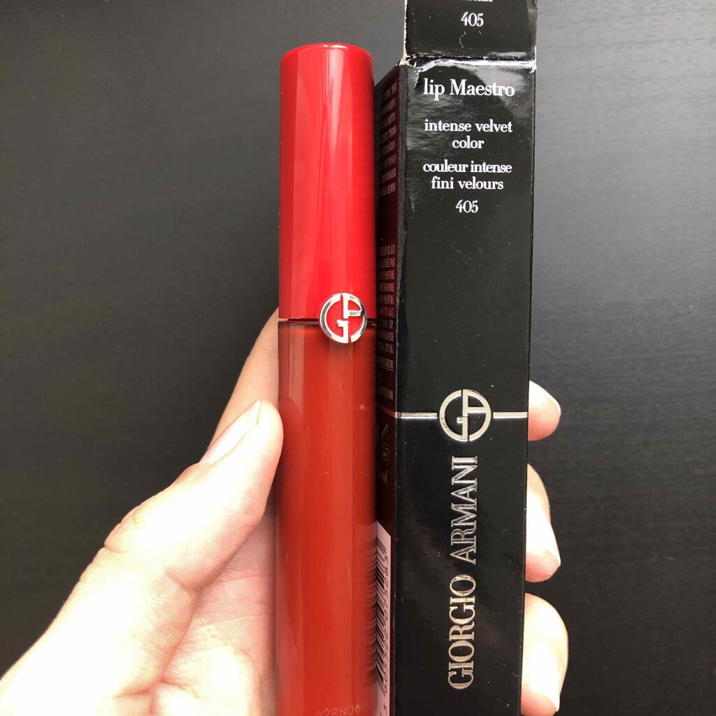 リップ マエストロ/ジョルジオ アルマーニ ビューティ/口紅を使ったクチコミ(1枚目)