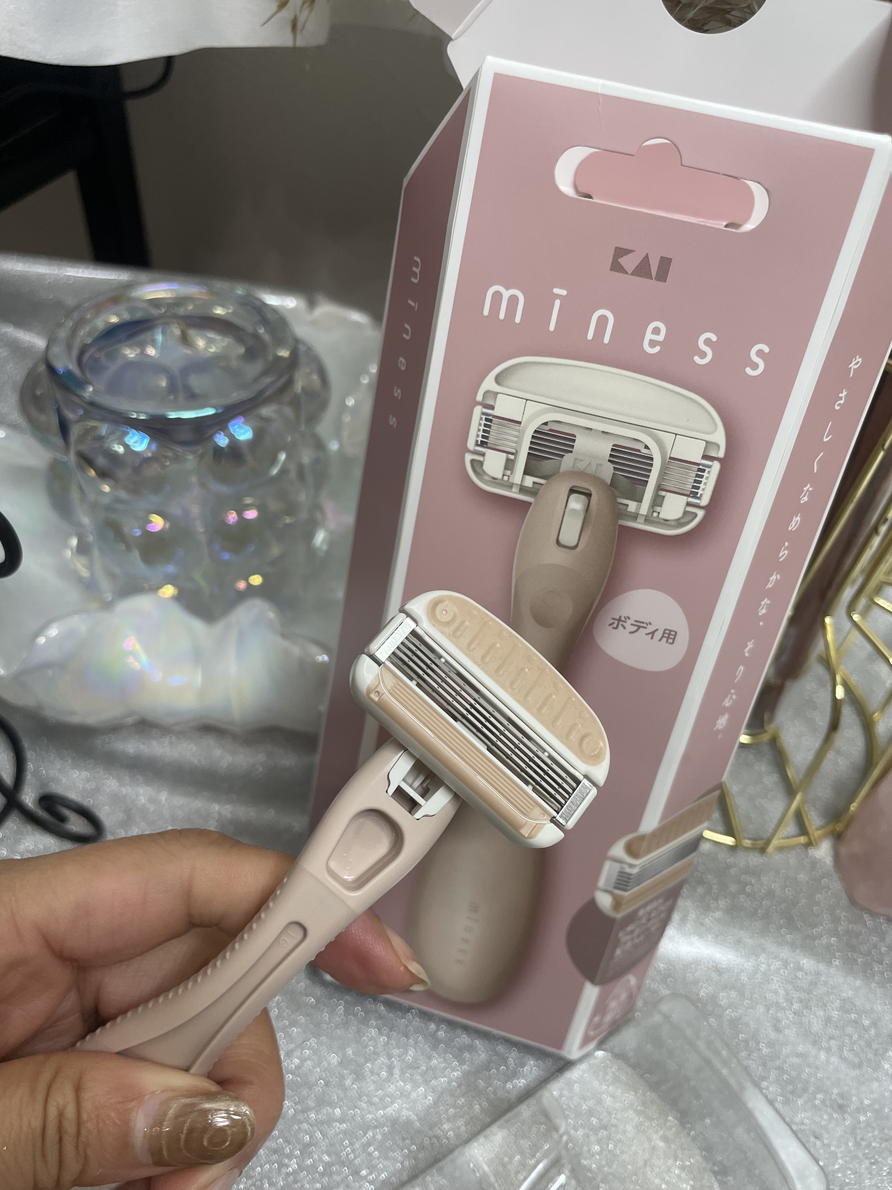miness VIOデリケートゾーン用カミソリ/貝印/シェーバーを使ったクチコミ（2枚目）