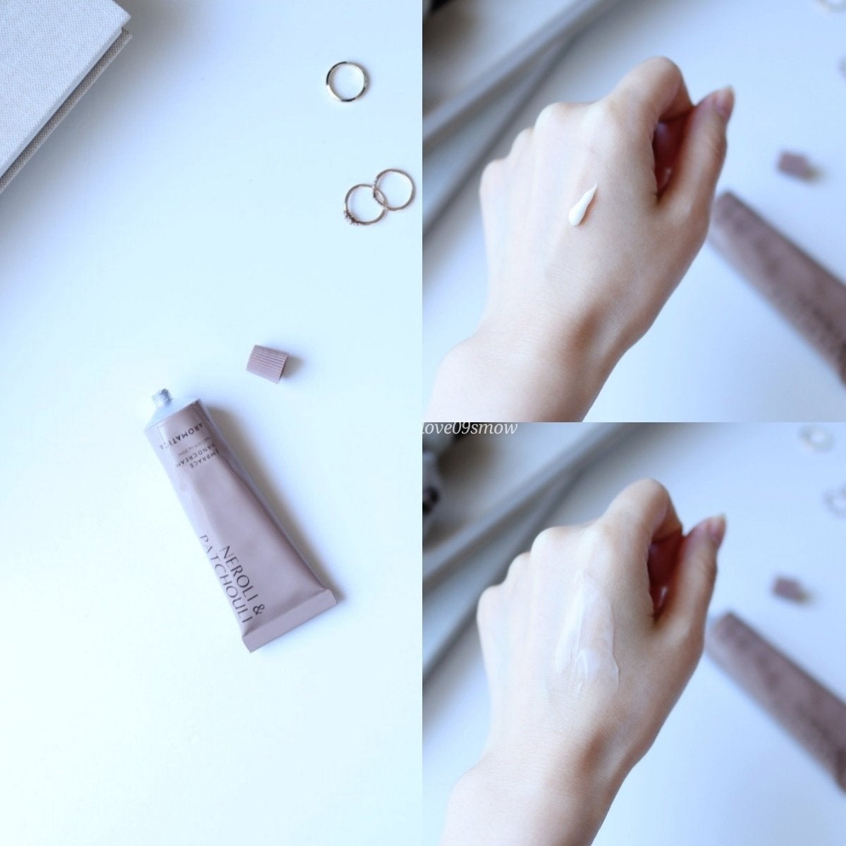 インブレイスハンドクリームネロリ&ペチュリー/AROMATICA/ハンドクリームを使ったクチコミ(4枚目)