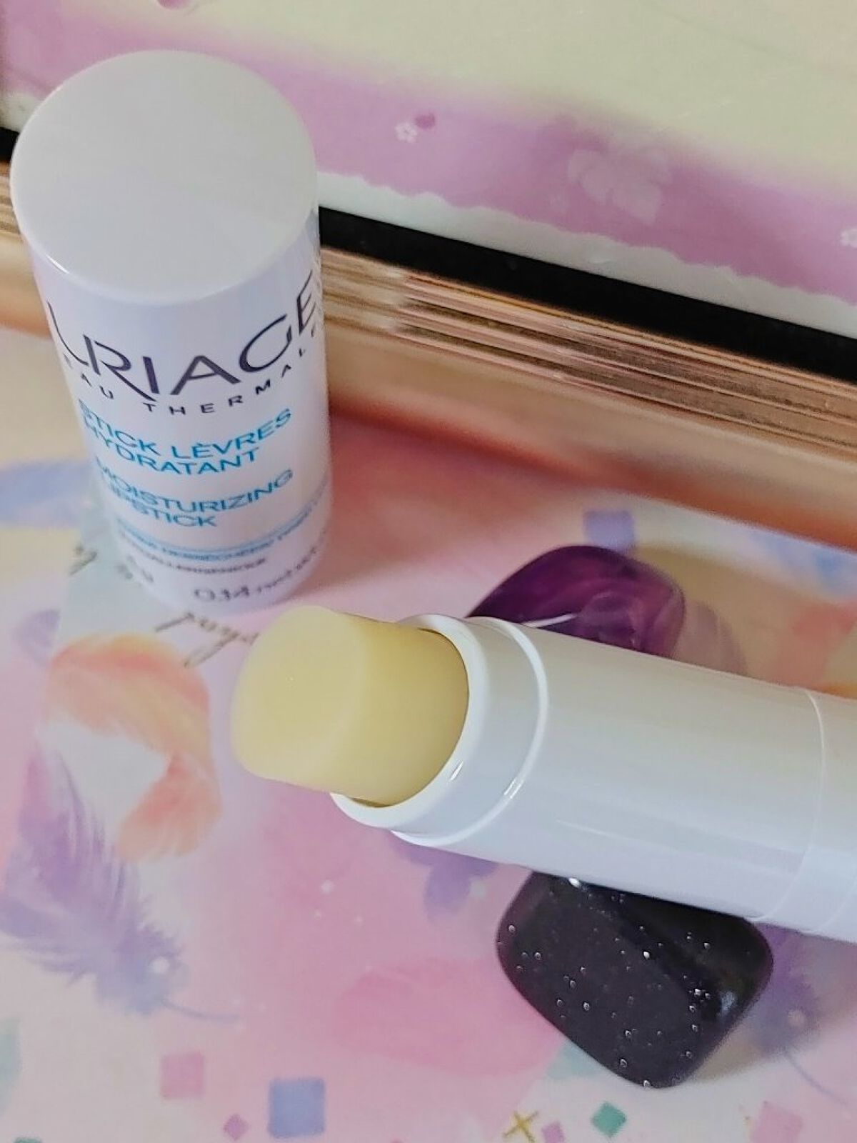 モイストリップ(バニラの香り)/ユリアージュ/リップクリームを使ったクチコミ（3枚目）