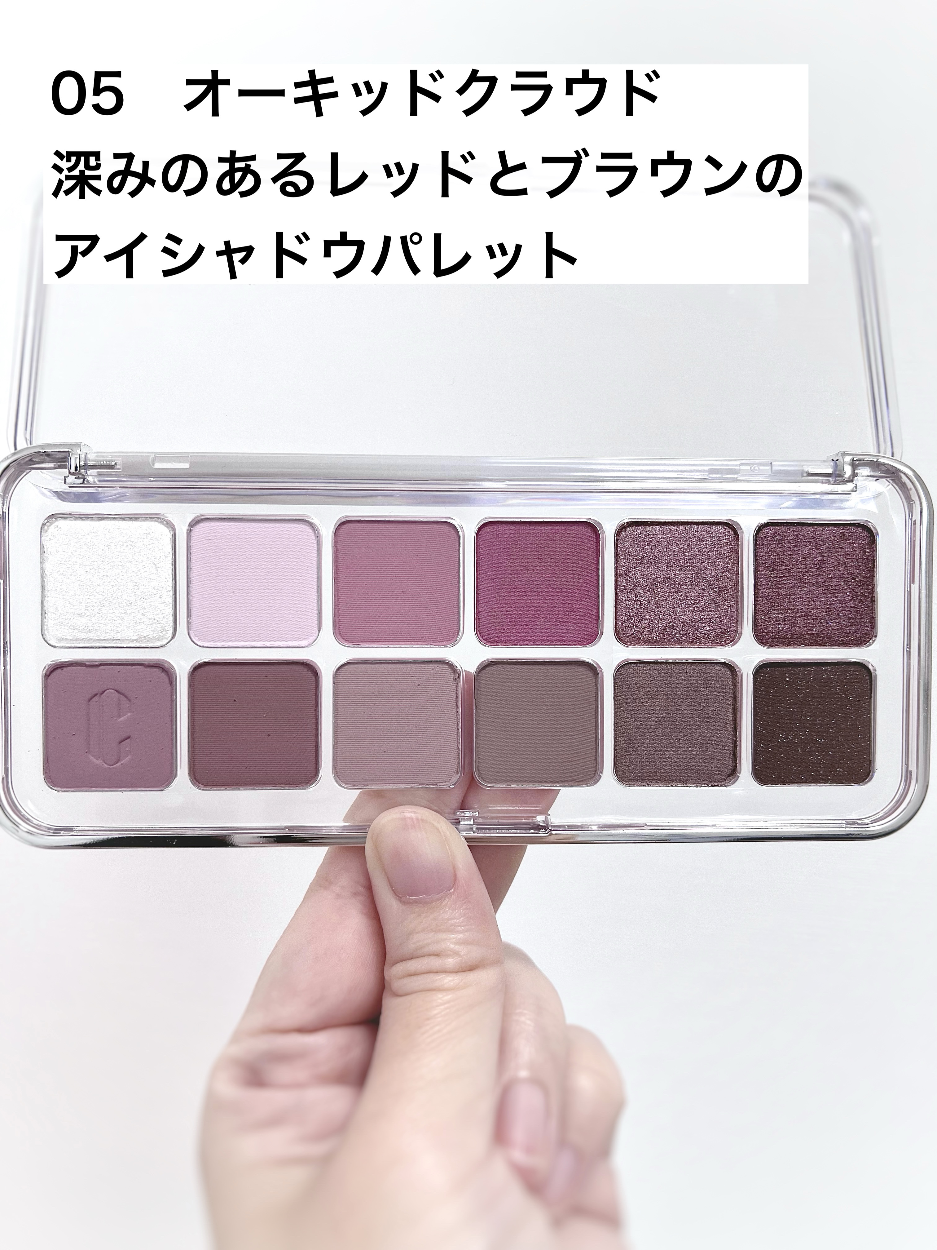 プロ アイ パレット エアー/CLIO/アイシャドウパレットを使ったクチコミ（2枚目）