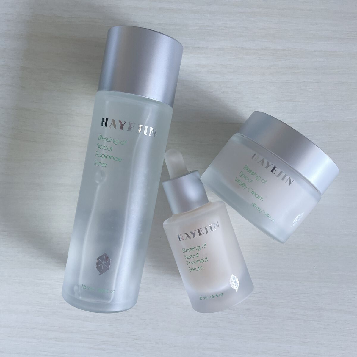 ブレッシングオブスプラウトバイタリティークリーム/HAYEJIN/フェイスクリームを使ったクチコミ(4枚目)