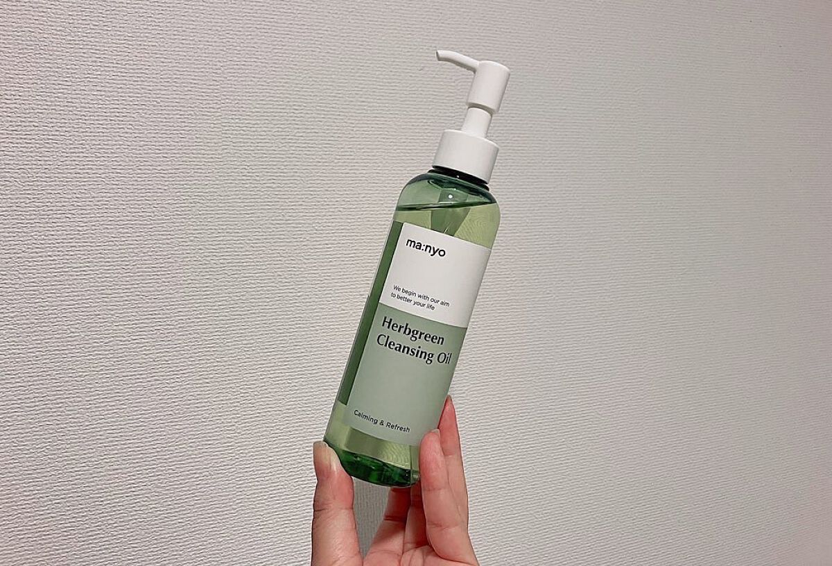 Herbgreen クレンジングオイル/manyo/オイルクレンジングを使ったクチコミ（1枚目）