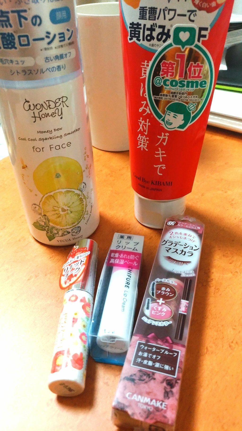 ワンダーハニー クールクールスパークリングスムーサー シトラスソルベ/VECUA Honey/化粧水を使ったクチコミ（1枚目）