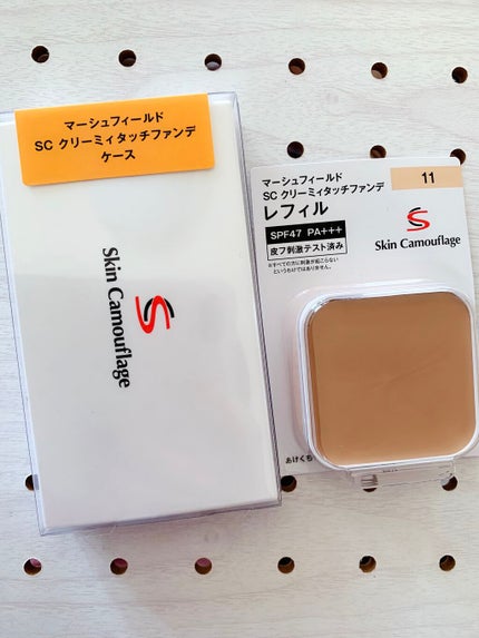 マーシュフィールド SC クリーミィタッチファンデ/マーシュ・フィールド/クリーム・エマルジョンファンデーションを使ったクチコミ(1枚目)