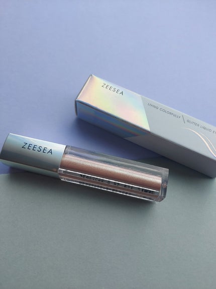 ダイヤモンドシリーズ 星空リキッドアイシャドウ 01浅草桜/ZEESEA/リキッドアイシャドウを使ったクチコミ(1枚目)