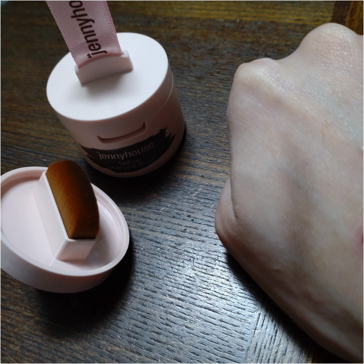 セルフアップヘアラインブラシ/jenny house/ヘアカラーを使ったクチコミ（1枚目）