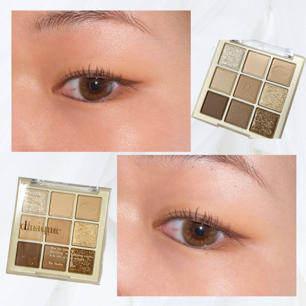 シャドウパレット/dasique/アイシャドウパレットを使ったクチコミ（1枚目）