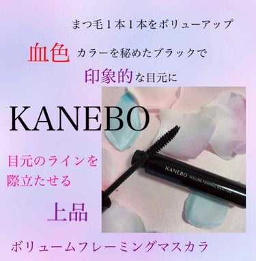 カネボウ ボリュームフレーミングマスカラ/KANEBO/マスカラを使ったクチコミ（1枚目）