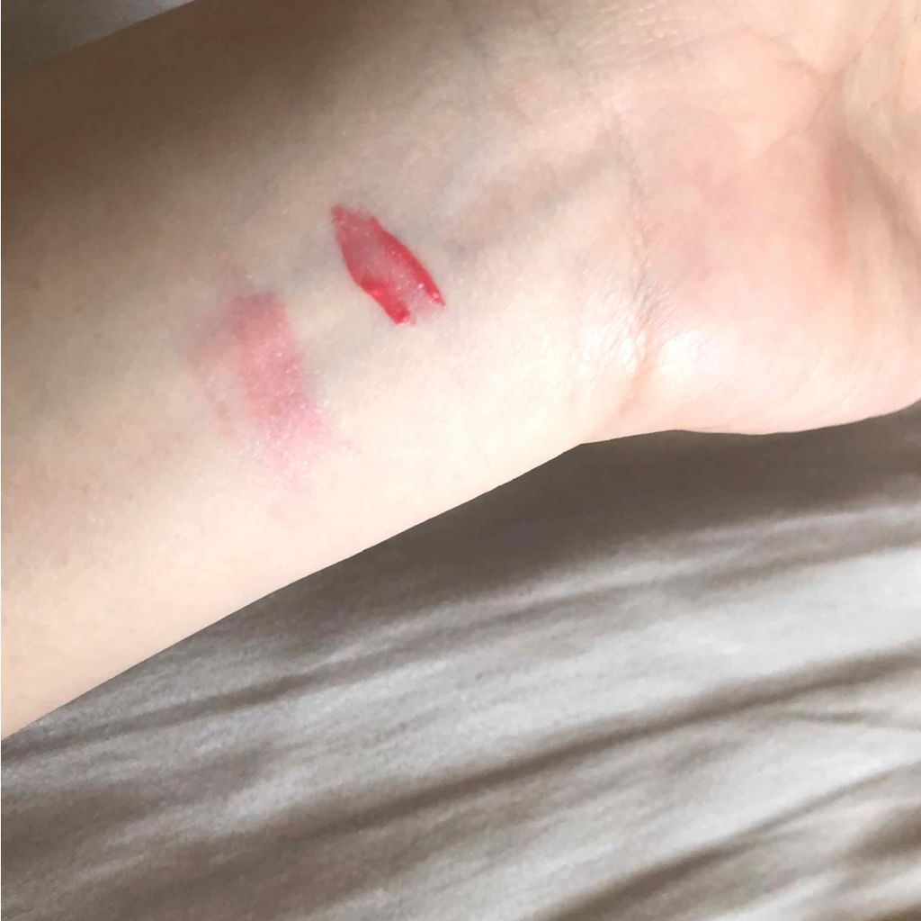 ウォーターライトティント(水光ティント)/MISSHA/リップグロスを使ったクチコミ(2枚目)