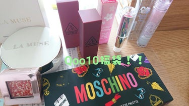 MOSCHINO×TONYMOLY スーパービームアイパレット/TONYMOLY/パウダーアイシャドウを使ったクチコミ（1枚目）