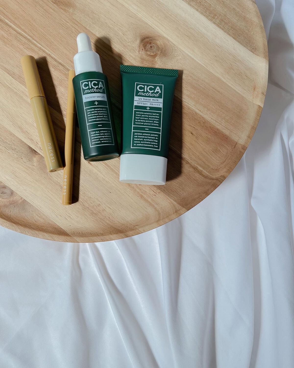 necess まゆ書き足し美容液ティント /コジット/眉ティントを使ったクチコミ（1枚目）