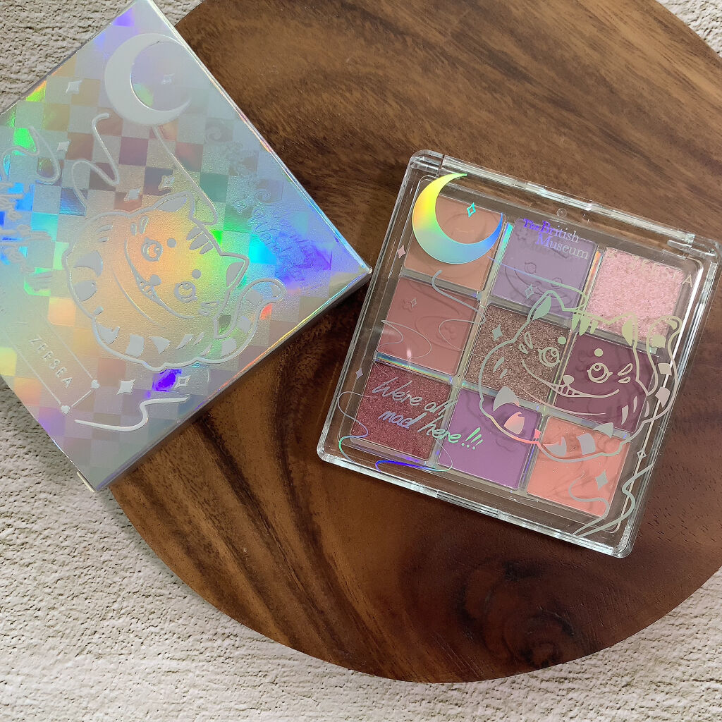 クォーツ 9色アイシャドウパレット(ドリームランドアイシャドウ)/ZEESEA/アイシャドウパレットを使ったクチコミ（2枚目）