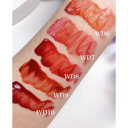 ザ ウォータリーデューティント/MERZY/リップティントを使ったクチコミ(3枚目)