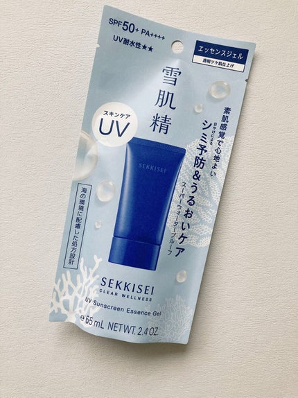クリアウェルネス UVエッセンスジェル/雪肌精/日焼け止めジェルを使ったクチコミ(2枚目)