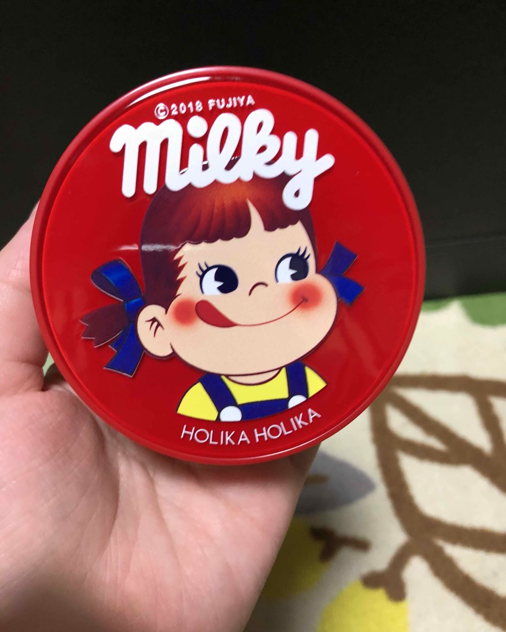 ペコちゃん ハードカバーグロウクッション/HOLIKA HOLIKA/クッションファンデーションを使ったクチコミ（2枚目）